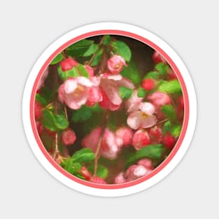 Pink Blossoms Magnet